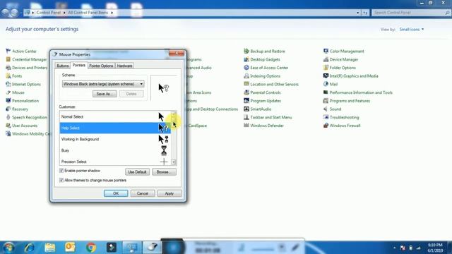 how to change mouse pointer on windows 10 | change your mouse cursor on windows in Hindi смотреть онлайн