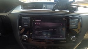 How to Enable or Disable Bluetooth in Car Radio in Skoda Rapid II ( 2012 – 2019 )