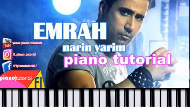 Emrah Narim narin yarim notalari piano tutorial notlari sintezator korg pa 80 50 800 pa3x