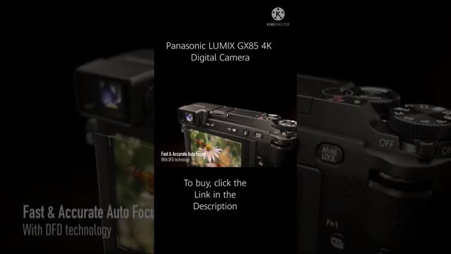 Panasonic LUMIX GX85 4K Digital Camera|| Best Resolution Camera