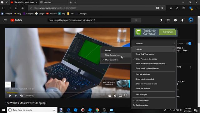 How to get Cortana back on windows 10 смотреть онлайн