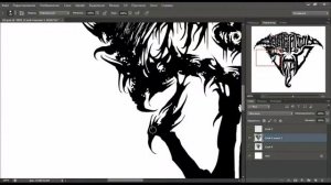 Speed Drawing: Death Metal/Deathcore Logo