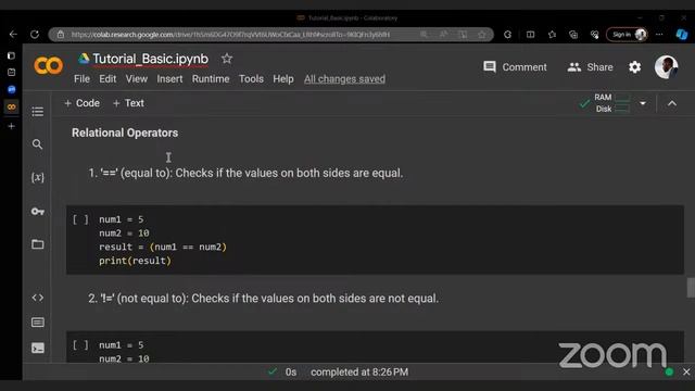 Python for Data Analysis Training - OPERATORS