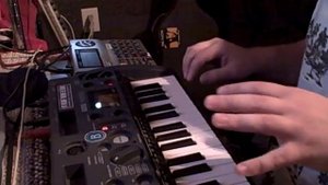 KORG microSAMPLER + BOSS Dr. Rhythm DR-670 = MIDI module sampling tutorial