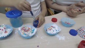 Рубрика "Наши нескучные будни" - готовим кексы!