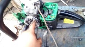 бензопила не заводится