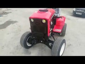Обзор минитрактора Митракс т150 - коробка автомат, гидроусилитель руля!!