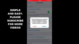 HOW TO DELETE SYNCED CONTACTS IN TELEGRAM APP (IOS)
