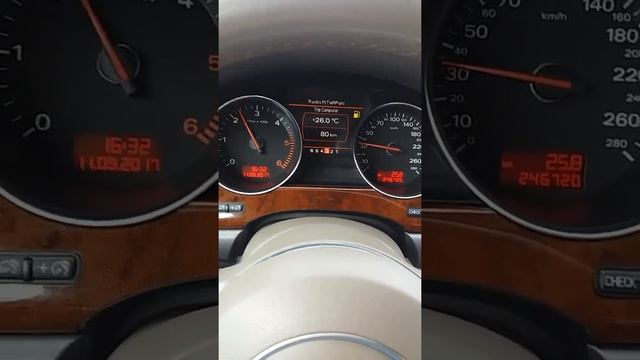 Problem Audi A8 D3 2005 3.0 V6 TDI QUATTRO