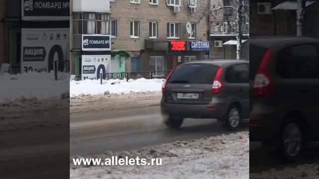 Как в Ельце чистят улицы... Зимой. смотреть онлайн