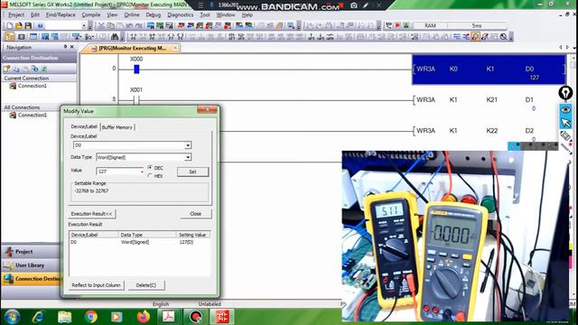 Mitsubishi FX PLC GX Works 2 Part 21.1 - Digital to Analog Conversion: WR3A Instruction (Tagalog)