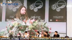 Festival di Sanremo, Ultimo si 'scontra' con i giornalisti. Poi risponde a Salvini