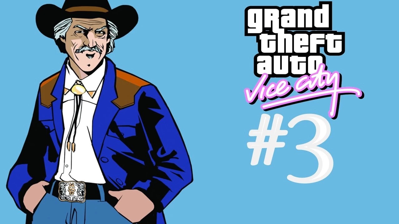 GTA VICE CITY. Полное прохождение #3. Паук на заднем плане.