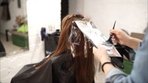 Шатуш. Кудри.  Как правильно делать шатуш.