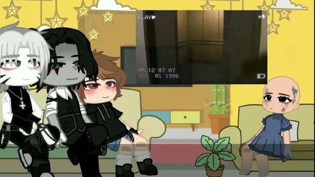 || Реакция персонажей из "Хожу по школе" Valera Ghosther || #2