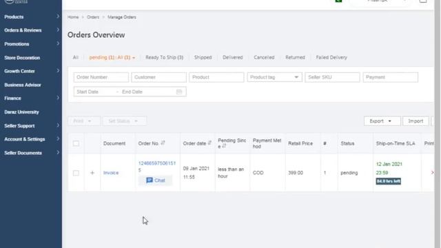 25. Order Fulfillment - FBS Model