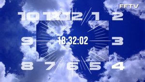 Тест часов с стиле Первого Канала для моего канала FFTV