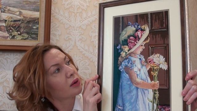 11. Мои вышитые работы. Эпизод 5. Мое маленькое солнышко и Коралловые пионы от Дименшенс смотреть онлайн