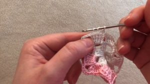 Вяжем бабочку крючком. How to crochet a butterfly.