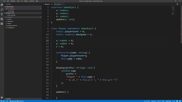 Learn TypeScript #6, Advanced Classes