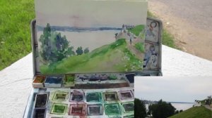 КОСТРОМА 2020 ПЛЕНЭР художника ФЕДОРА УСАЧЕВА