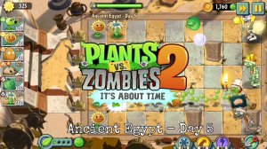 Plants vs Zombies 2 | Ancient Egypt | Day 5