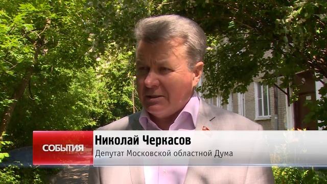 В Щёлково продолжается косметический ремонт подъездов