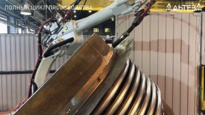 Видео о производстве компенсаторов и опор "Альтеза"