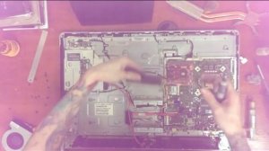 Чистка и замена термопасты (Моноблок HP TouchSmart 520 PC)