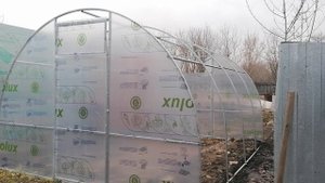 Монтаж теплицы "ЮЖНАЯ 1 М"