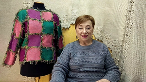 Кофточка "Лесная Ягодка". Мастер-класс по вязанию крючком от О. С. Литвиной.