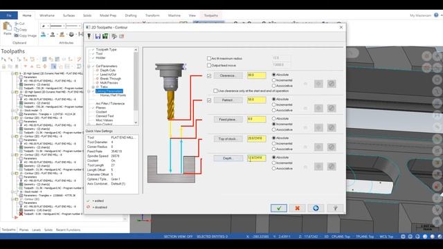 Mastercam 2021|Уроки|Обучение|Стратегия обработки Контур-Ramp|Обработка в 4-й оси. смотреть онлайн