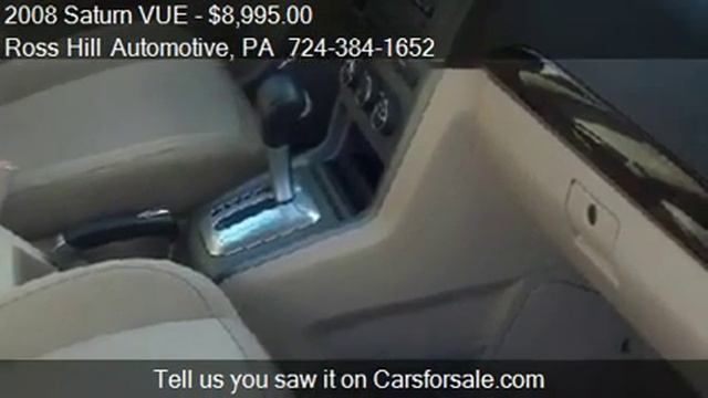 2008 Saturn VUE FWD 4-Cylinder XE - for sale in Beaver Falls смотреть онлайн