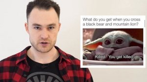 Легкий и веселый способ выучить английский. Мемы Бейби Йода