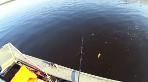 Рекордная щука дочери. Рыбалка троллингом. Рыбалка в Нарьян-Маре. Fishing trolling.