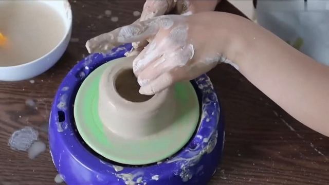 Настольный гончарный круг Лепка из глины Глиняные горшки изготовление Отзывы Купить Заказать