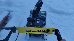 HUTER SGC 4100 бензиновый снегоуборщик обзор.mp4