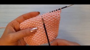 ЖЕМЧУЖНЫЙ УЗОР (спицами) #УЗОРВКОПИЛКУ