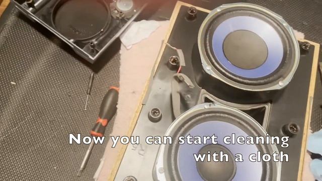 How to open a sony hifi speaker cabinet for cleaning смотреть онлайн