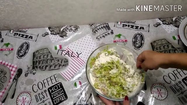 Котлеты с кабачков и куриной грудки . смотреть онлайн