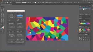 How To Create A Shape Using Illustrated Voronoi + Randomus script in Adobe Illustrator