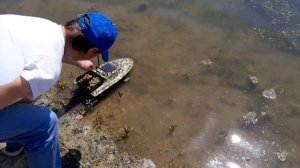 Отдых и рыбалка! Обзор прикормочного кораблика.