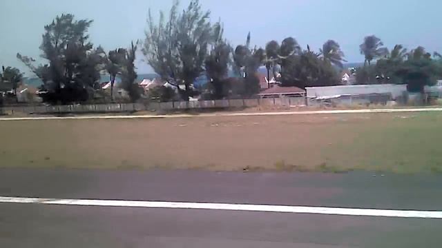 Взлет с острова Синт-Мартен. Takeoff KLM Boeing 747 St.Maarten