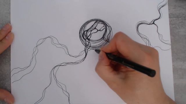 Нейрографика - рисуем линером