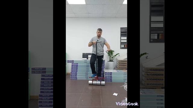 Вальцы 50 кг для прикатки гибких напольных покрытий. смотреть онлайн