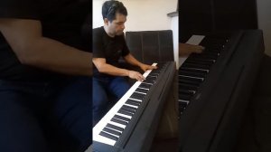 Testando piano AC do Yamaha p35