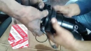 HOW TO REPLACE FUEL FILTER TOYOTA FORTUNER DIESEL 2017 MODEL