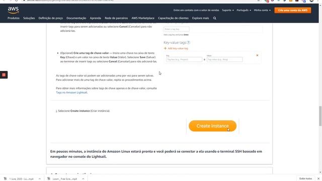 Execute uma máquina virtual Linux com Amazon Lightsail смотреть онлайн