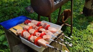 Сочный шашлык из корейки свинины