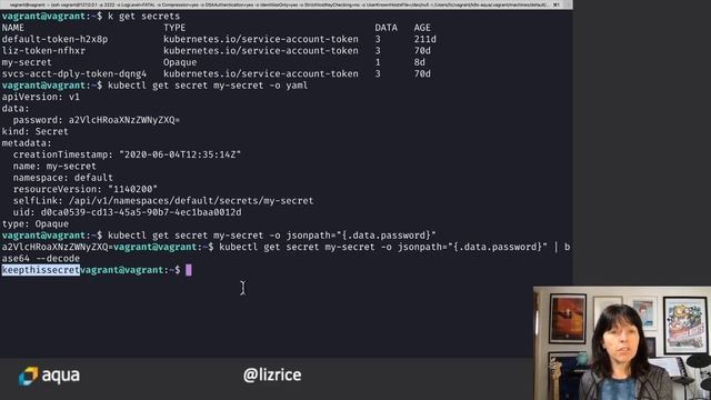 Kubernetes secrets in plain sight смотреть онлайн